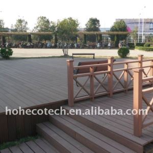 Società di terra materiale da costruzione wpc legno decking composito di plastica/pavimentazione decking composito