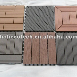 Wpc pavimenti in piastrelle/decking esterno piastrelle fai da te