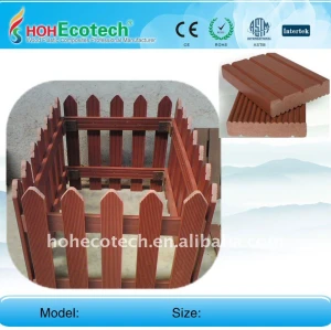 Legno naturale alla ricerca e si sentono giardino esterno corrimano wpc decking di wpc scherma ( ce, rohs, astm, iso9001, iso14001, intertek, ecc )