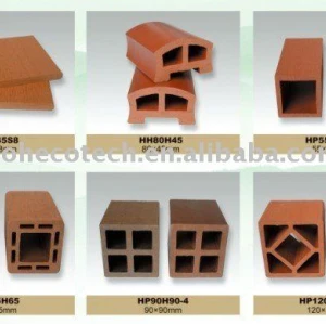 Boa qualidade de wpc composite post/corrimão