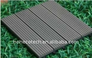 La superficie de lijado de madera de plástico compuesto decking del wpc suelo/cubiertas