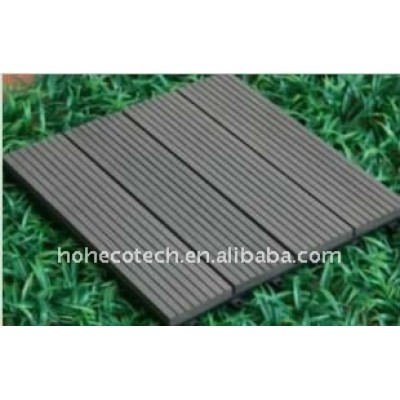 La superficie de lijado de madera de plástico compuesto decking del wpc suelo/cubiertas