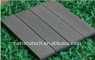 VERSANDENDER hölzerner zusammengesetzter Oberflächenplastikbodenbelag des Decking WPC/Decking