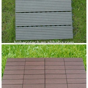 Mattonelle diy/eco - amichevole legno decking composito di plastica