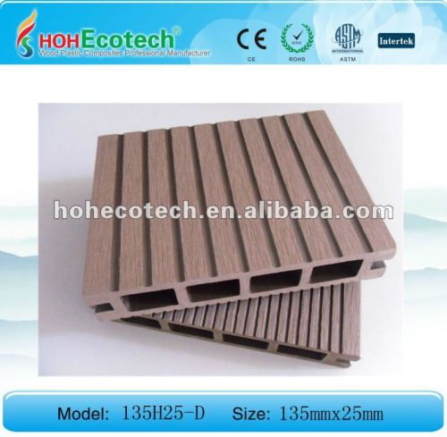 Eco - outdoor composite decking de wpc, wpc chão