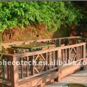 A lungo termine risparmi wpc ( in legno composito di plastica ) decking/pavimentazione impermeabile piscina decking