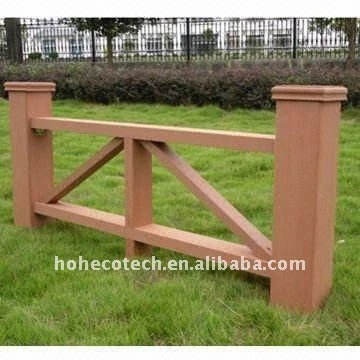 Non - vernice, resistente alle intemperie, fuoco ritardante, resistente ai raggi uv wpc scherma recinzione wpc composito wpc recinzione giardino