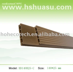 Piso decking de wpc piso composto