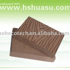 Popular piso decking de wpc piso composto