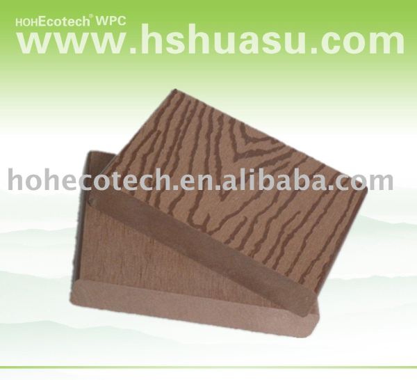 Popular piso decking de wpc piso composto