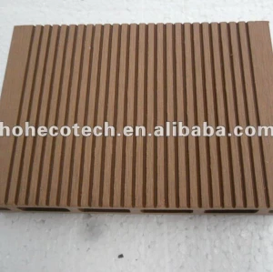 100% reciclado wpc exterior piso oco ( decking de wpc/ painel de parede wpc/ wpc produtos de lazer )
