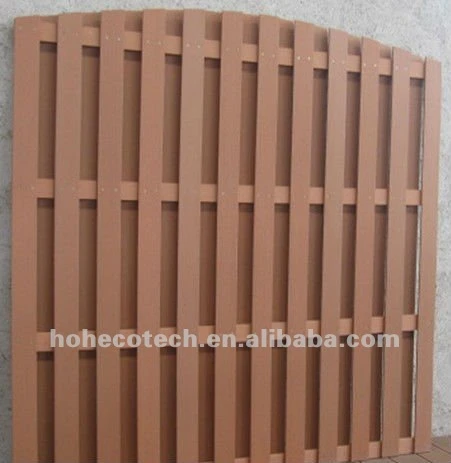wpc recinzione in legno