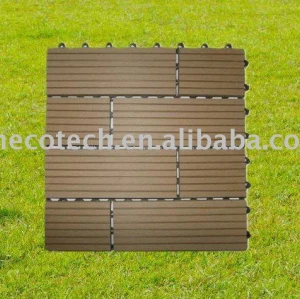 vendita calda wpc piastrelle di ceramica fai da te