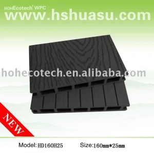 Decking composto/ piso - anti - fungo/ plástico de madeira piso ao ar livre