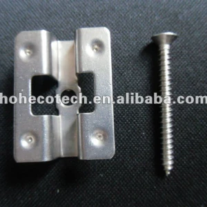 Qualità superiore accessori decking di wpc, in acciaio inox clip