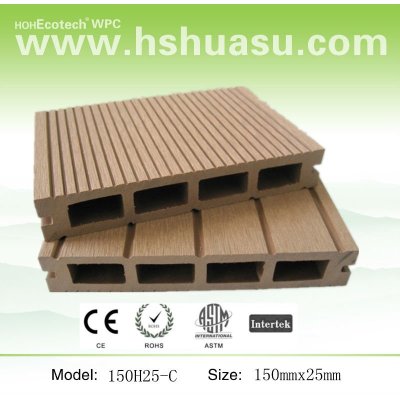 più vendutoin legno composito di plastica piano di calpestio esterno