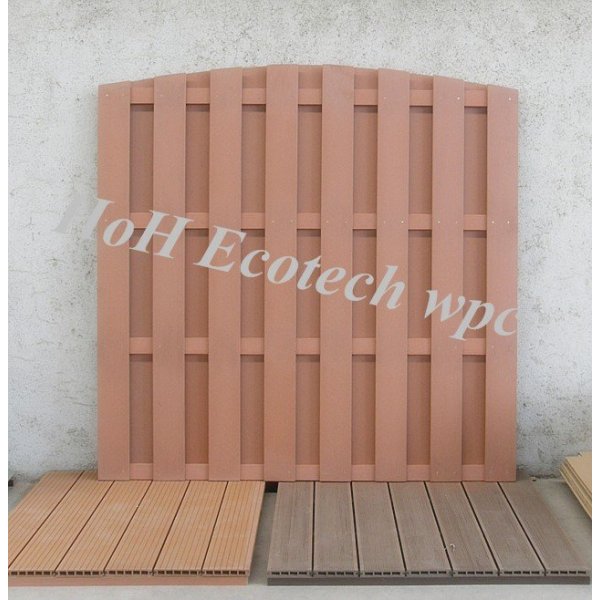 Clôture chaude de wpc de vente