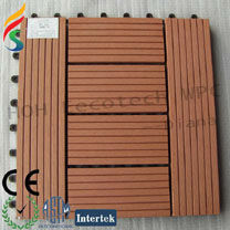 Eco- amichevole legno decking composito di plastica/pavimento di piastrelle
