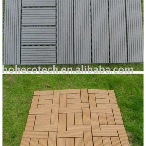 umweltfreundliche hölzerne zusammengesetzte Decking-/Fußbodenplastikfliese