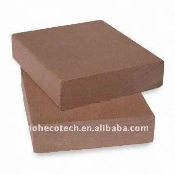 90*25mm 7 colori a scegliere di legno wpc plastico composito decking/pavimentazione bordo piano ( ce, rohs, astm ) piano decking di wpc