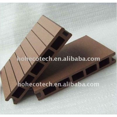 Wpc wood plastic composite decking/pisos 160*25mm ( ce, rohs, astm, iso 9001, iso 14001, intertek ) wpc decking composto
