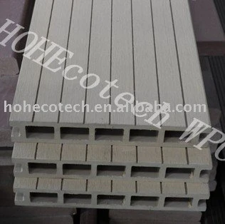 Legno decking composito di plastica/pavimento