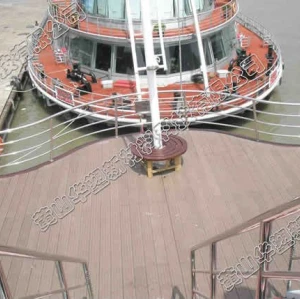 elegante e bello decking di wpc