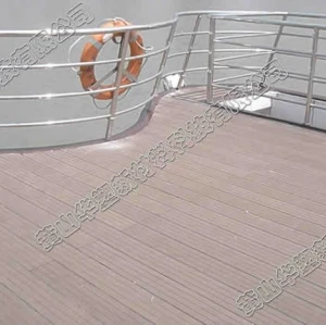 reciclado exterior decking de wpc
