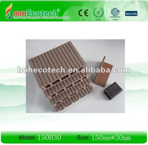 Wpc outdoor decking ( iso9001, iso14001, rohs, ce )