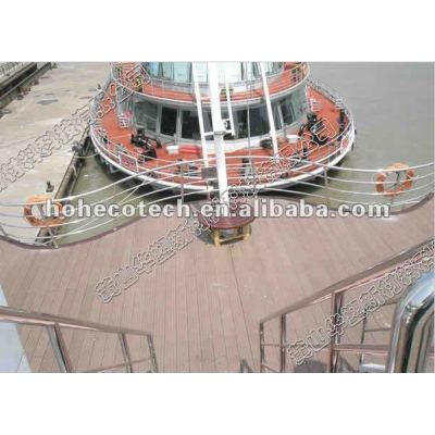 Impermeável piso flutuante, deck marina passarelas, andar do pontão, flutuante de madeira deck
