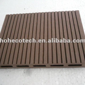 Fácil instalação alta qualidade decking de wpc oco ( ce rohs )