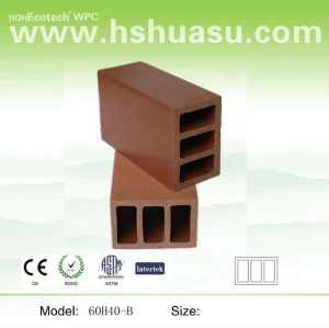 plastico composito legno ringhiera