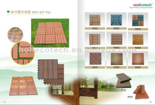Meubles en bois en plastique extérieurs - matériaux de WPC