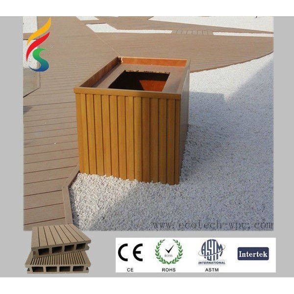 decking del wpc piso