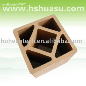 Wpc wood plastic composite esgrima/. Trilhos post