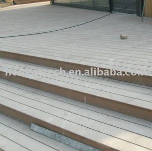 Expo! Decking composito, CE, ASTM, ISO9001, ISO14001approved