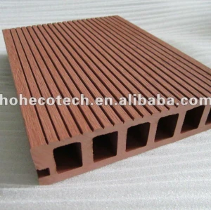 Wpc legno decking composito di plastica pavimento/anti - invecchiamento spensierata composito decking/eco decking di wpc