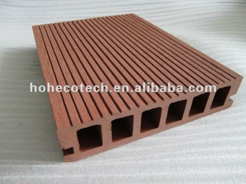 Wpc madeira decking composto plástico piso/ anti - envelhecimento despreocupado decking composto/ eco decking de wpc