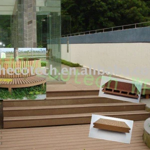Andar - popular wpc decking ao ar livre/ piso - ce