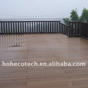 Jardim ornamentos/decoração wpc ( composto plástico de madeira ) decking/pisos