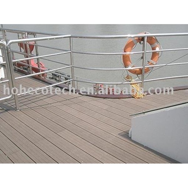 Piso piso al aire libre del wpc - rohs