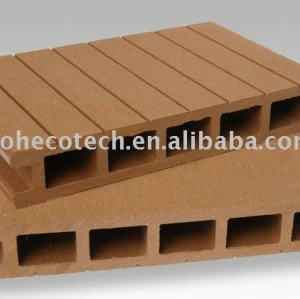 Wpc pisos/wpc decking ao ar livre/composite deck jardim