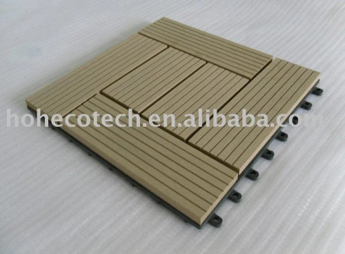 Populäres wpc DIY deckt HS30S30-6 300X300MM mit Ziegeln