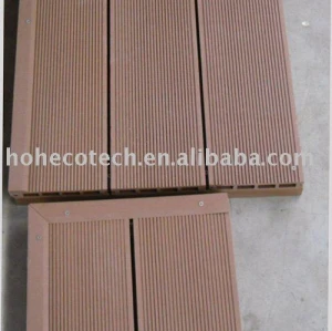Aufbereitetes hohles WPC Deckingbrett