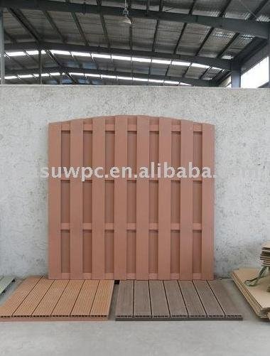 Bois plastique composite jardin clôture/platelage