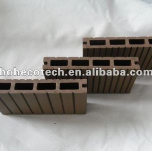 14 Nuten 147x23mm zusammengesetztes hölzernes Bauholz des im Freien Bambus/wood Decking