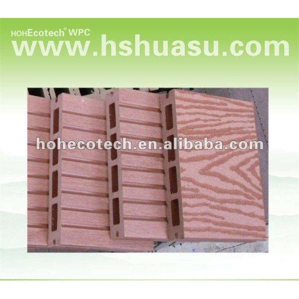 verschiedener Farbe wpc Planke-Straße Decking/zusammengesetzter Decking/HOHEcotech wpc Decking-Höhleholz