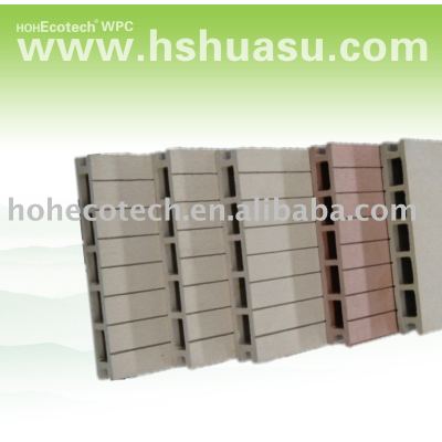 wpc Decking/im Freien zusammengesetzter Fußboden/hölzerner Plastikbodenbelag