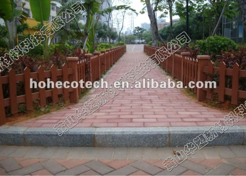 Huasu 2012 wpc decking ao ar livre, wpc decking do jardim