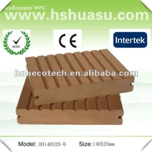 /ce rohs approvato acqua - solida prova decking esterno wpc